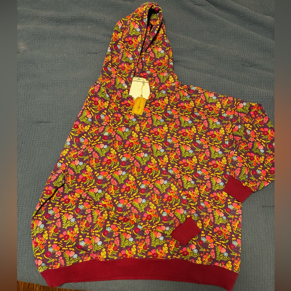 Floral Oversized Hoodie - Picture 8 of 8
